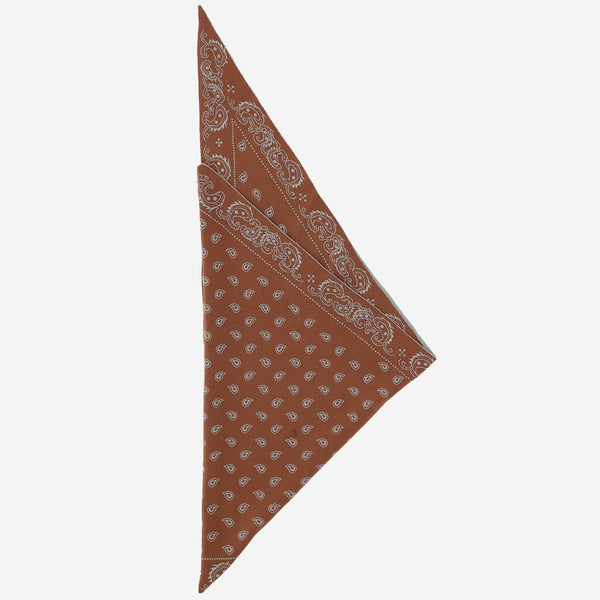 Scarf Cotton-Silk Burnt Sienna
