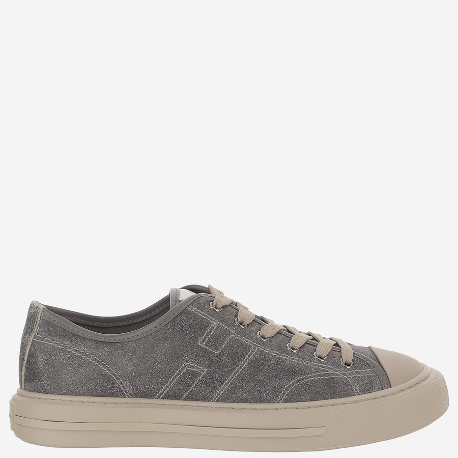 Sneakers Rebel Dark Grey Suede Leather Trainers