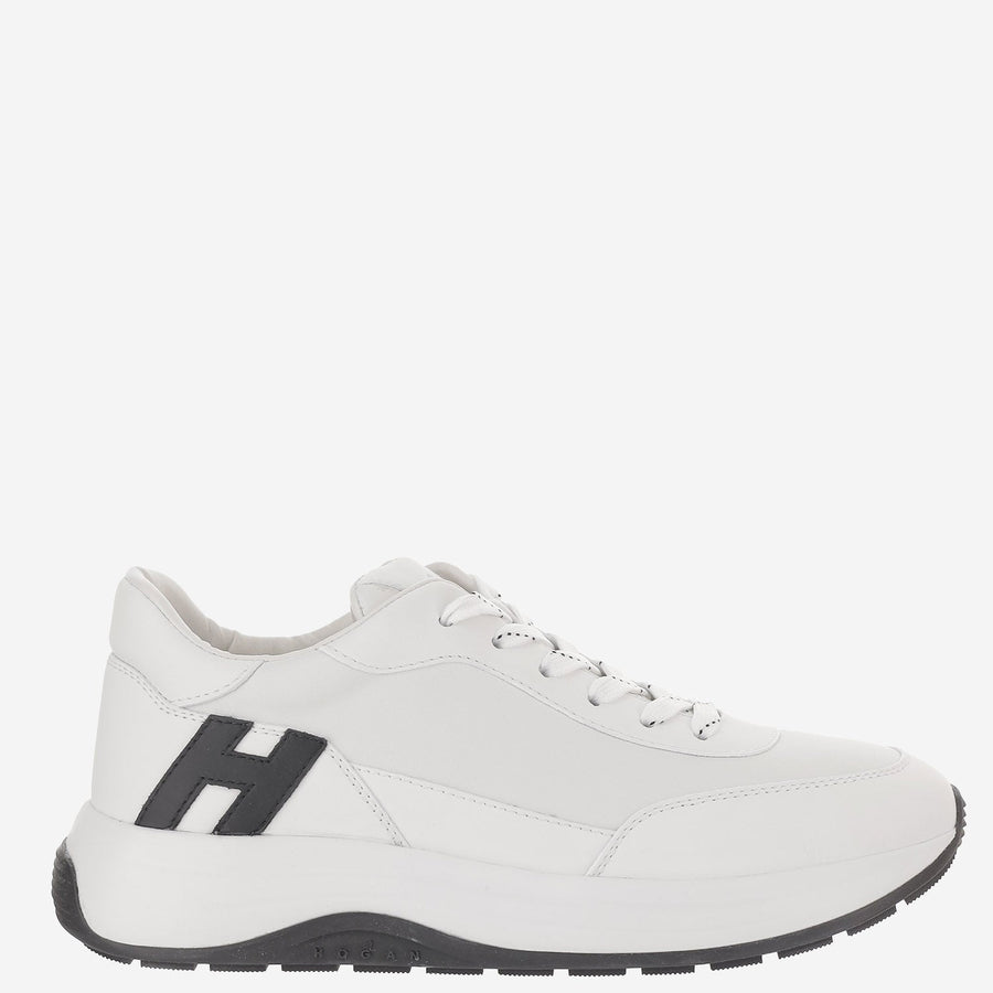 Sneakers Hi-Light Nappa Leather White Trainers