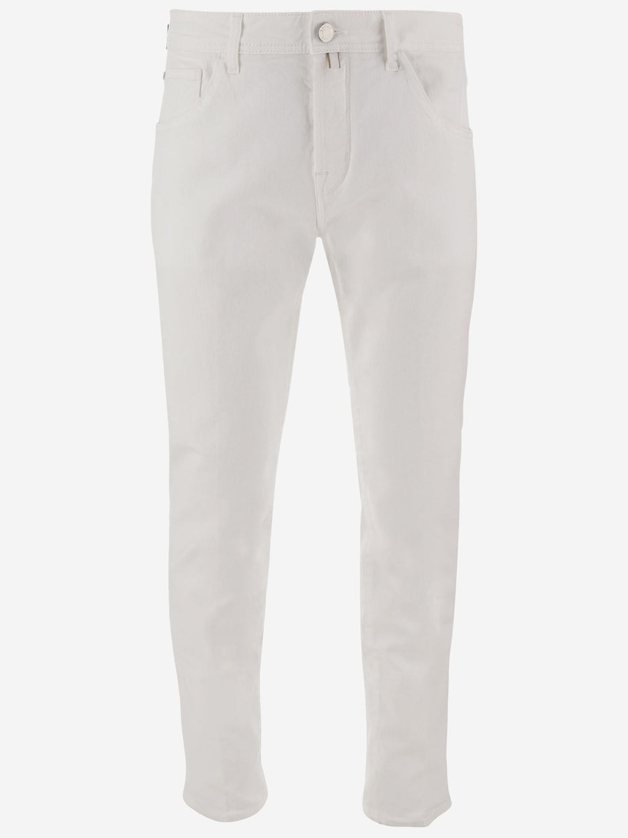 Trousers Washed Natural - Cotton