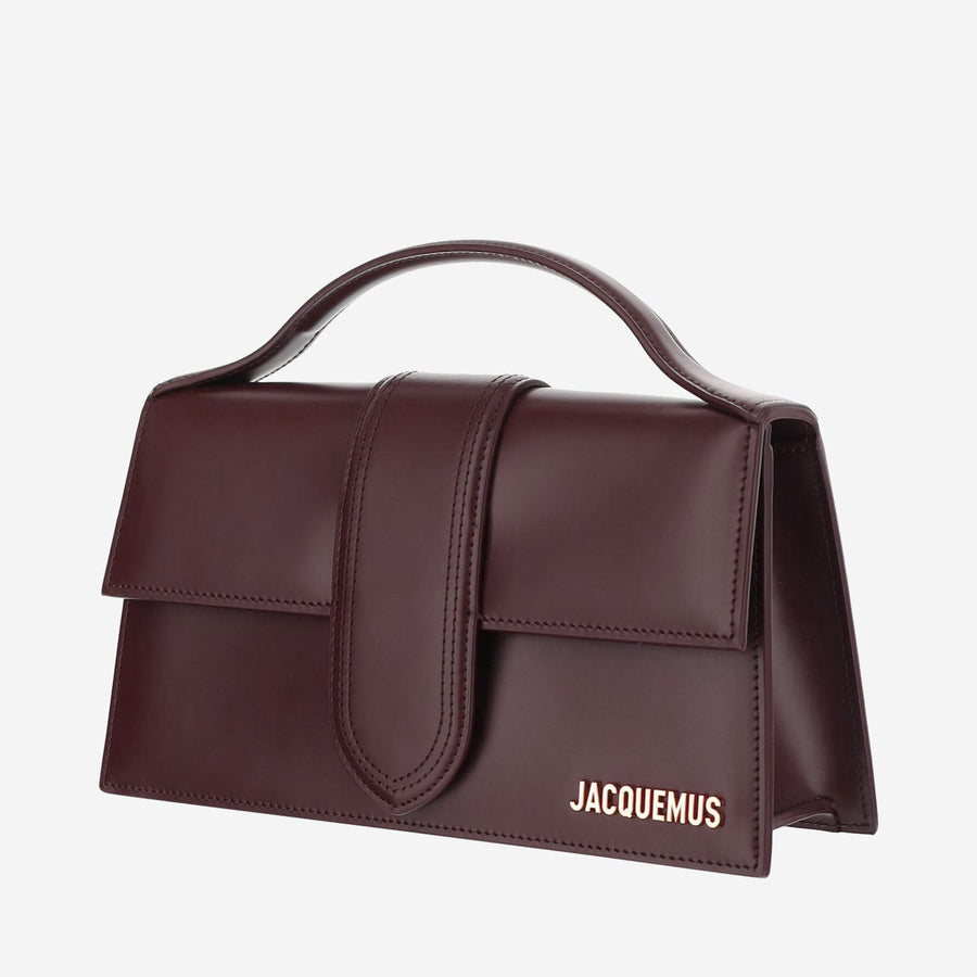 Shoulder Bag Le Bambino Leather Bordeaux