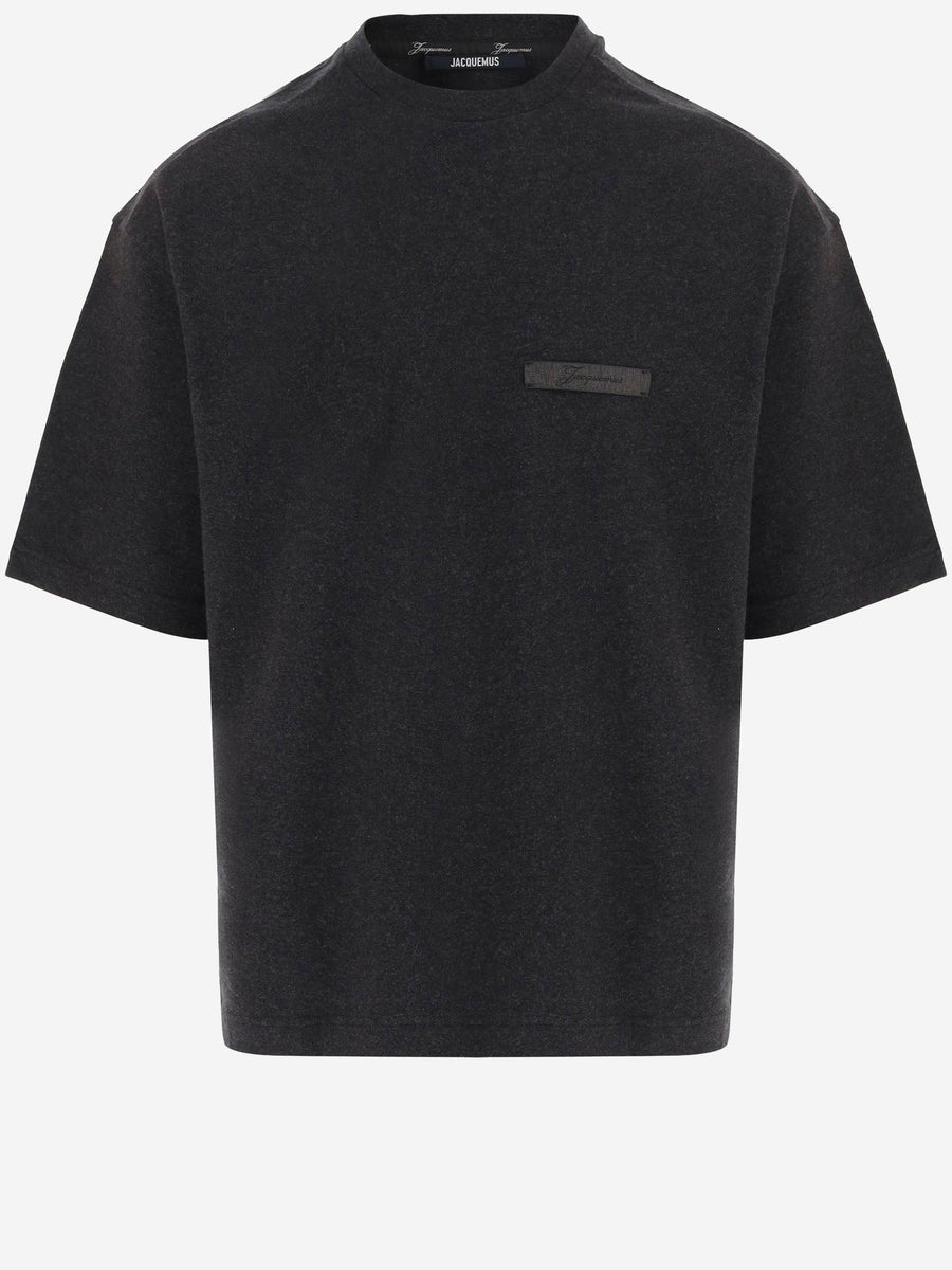 Cotton T-Shirt Dark Grey T-shirts & Jerseys