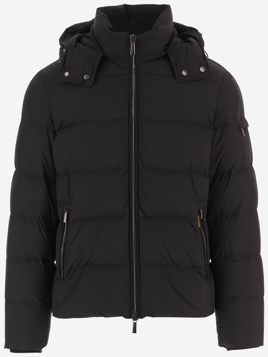 Jacket Brett Technical Fabric Black External: Polyester