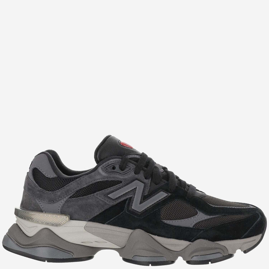 Sneakers 9060 Black-Pigskin Pigskin/mesh Trainers