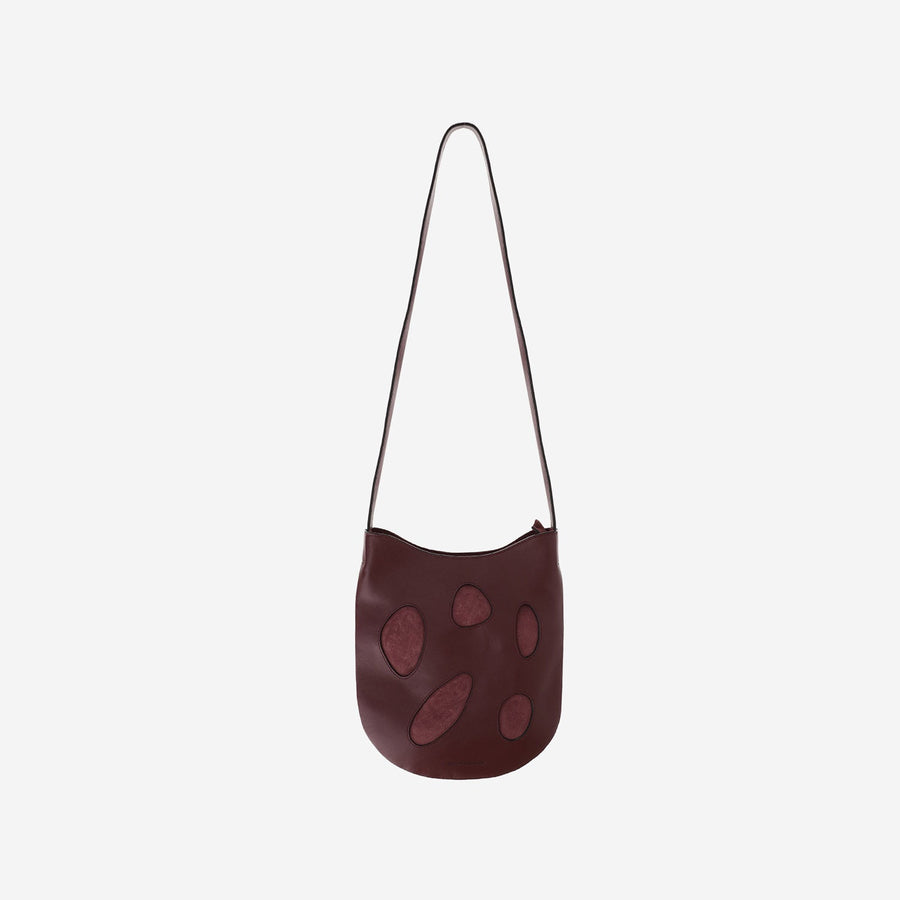 Shoulder Bag Calfskin Bordeaux