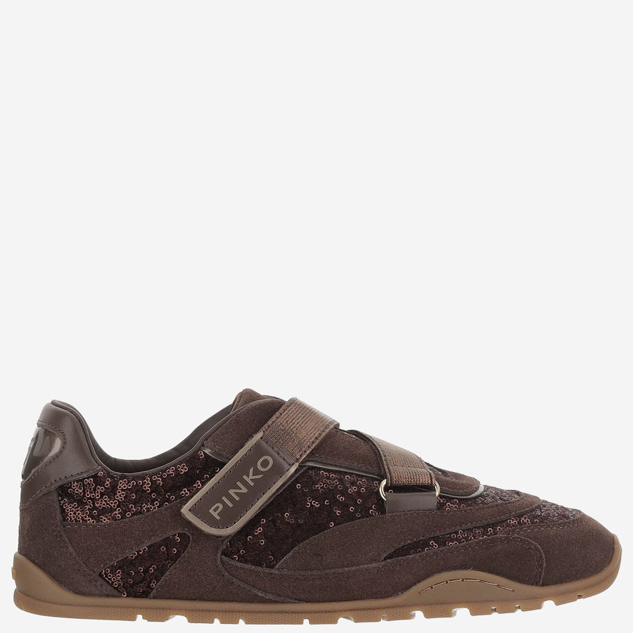 Sneakers Yulia 03 Brown Upper: Leather Trainers