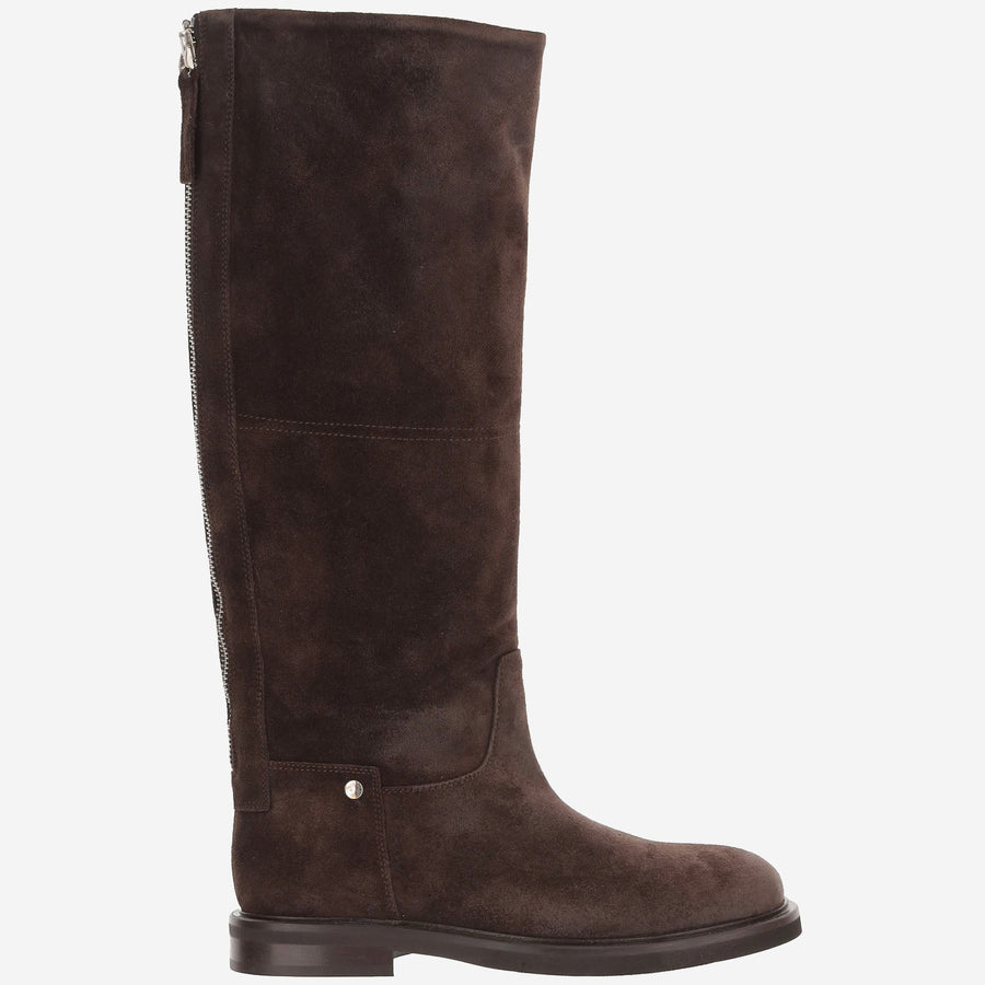 Suede Boots Brown