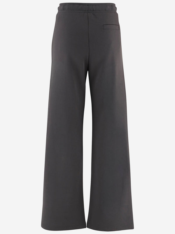 Trousers Cotton-Blend Dark Grey