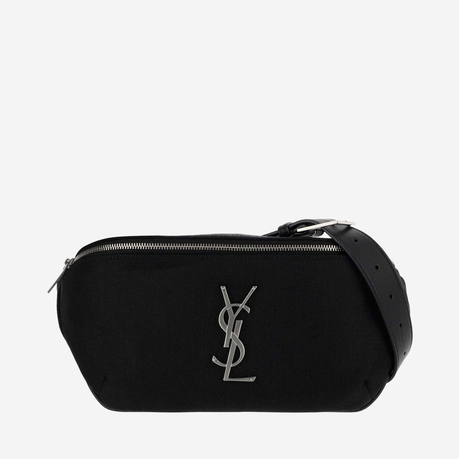 Classic Monogram Pouch Black Polyamide Belt Bags