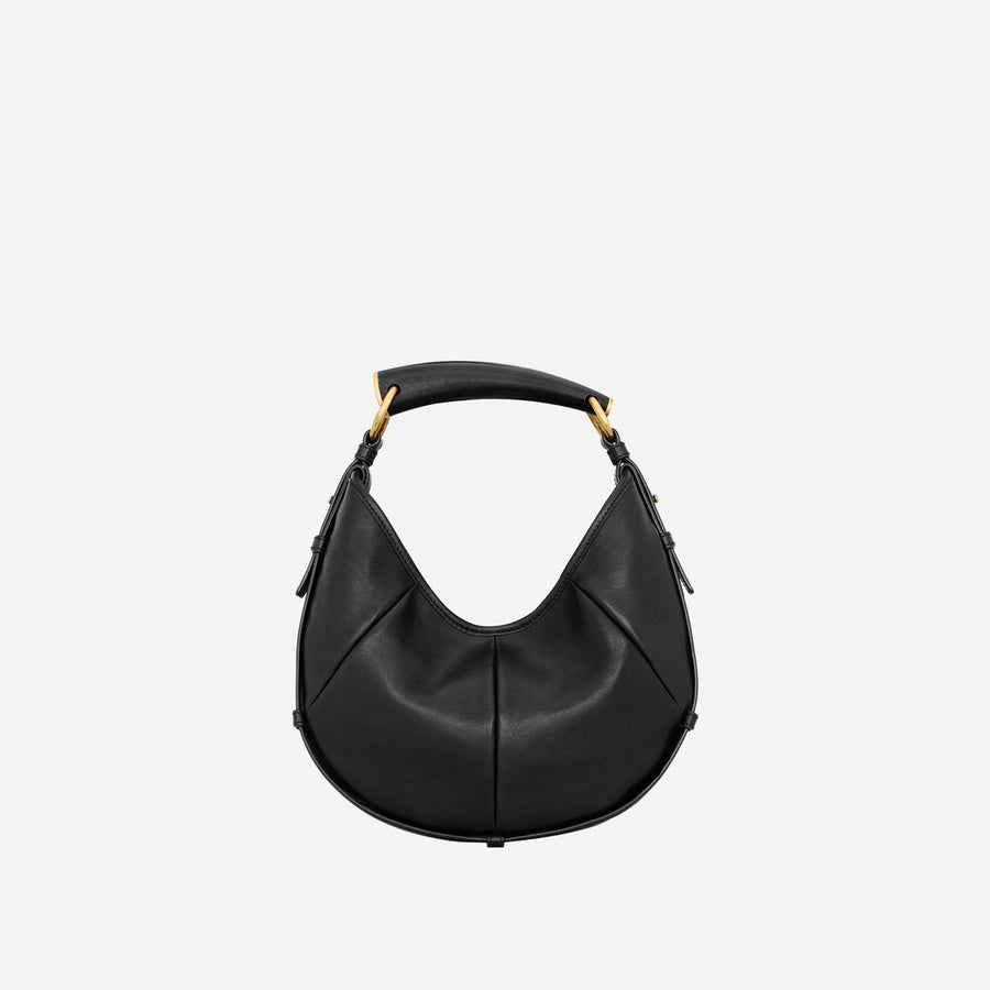 Leather Shoulder Bag Mombasa Black