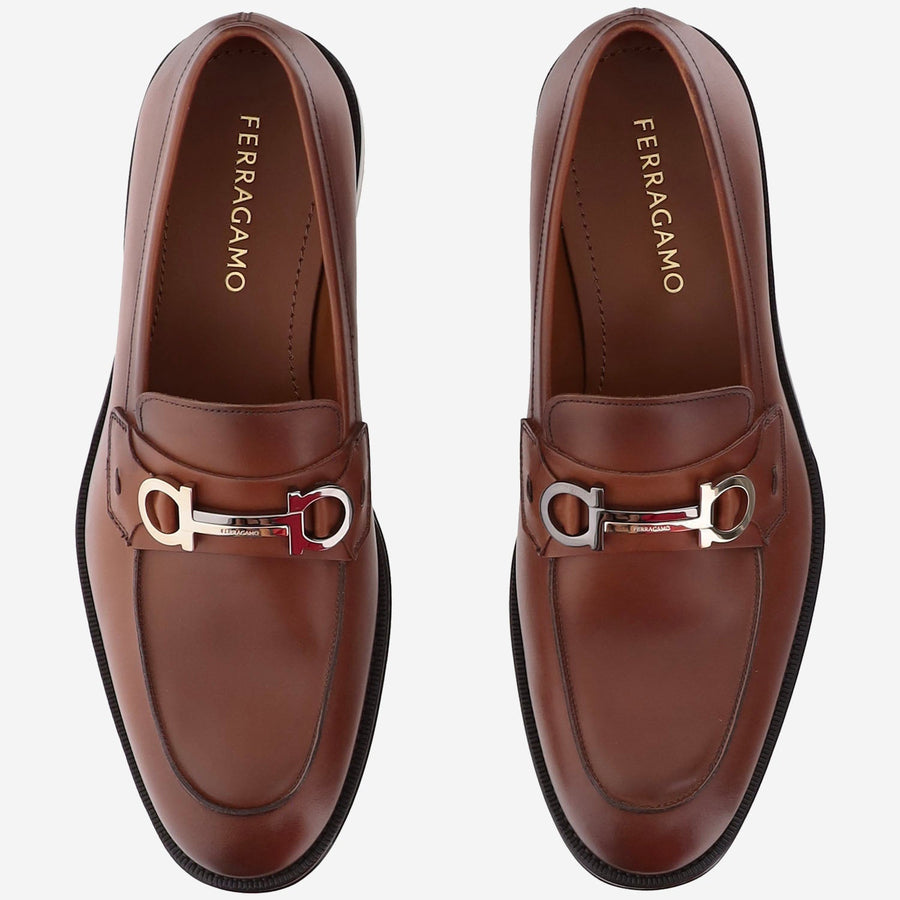 Leather Loafers Brown Calf