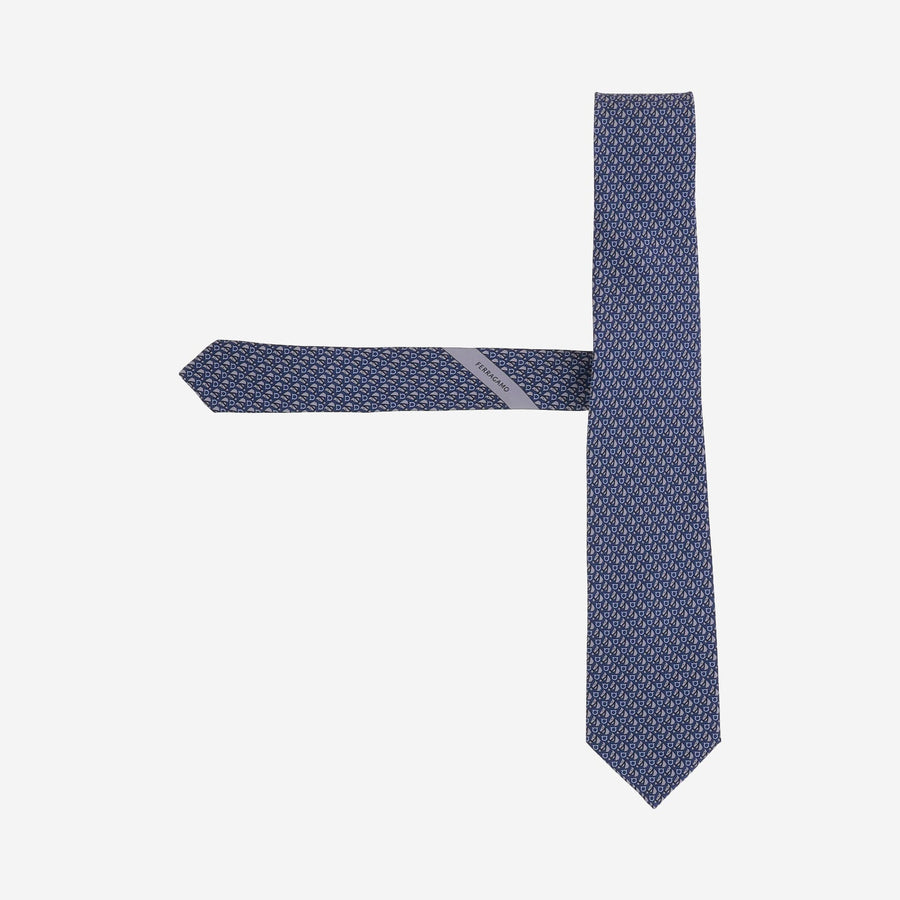 Tie Navy Silk Ties & Bow