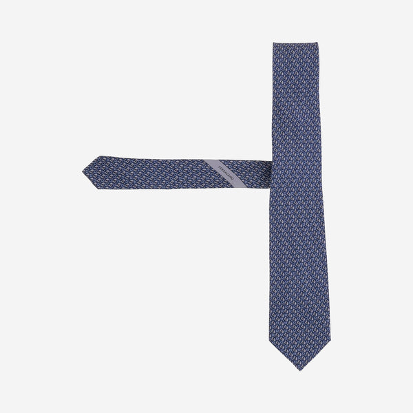 Tie Navy Silk Ties & Bow