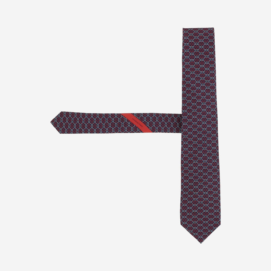 Tie Patterned Silk Multicolour Ties & Bow
