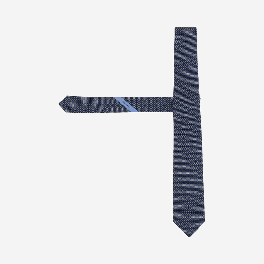 Silk Tie Navy Ties & Bow