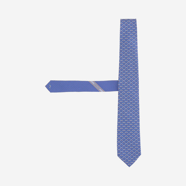 Silk Tie Light Blue Ties & Bow