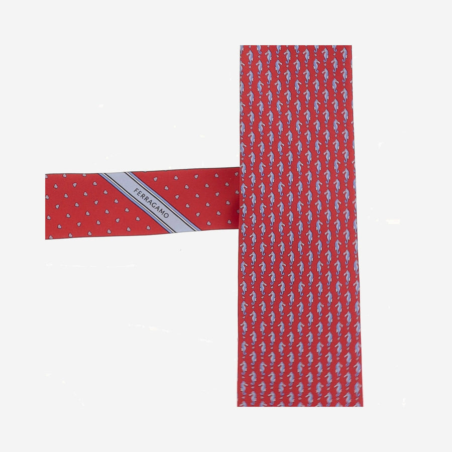 Silk Tie Red Ties & Bow