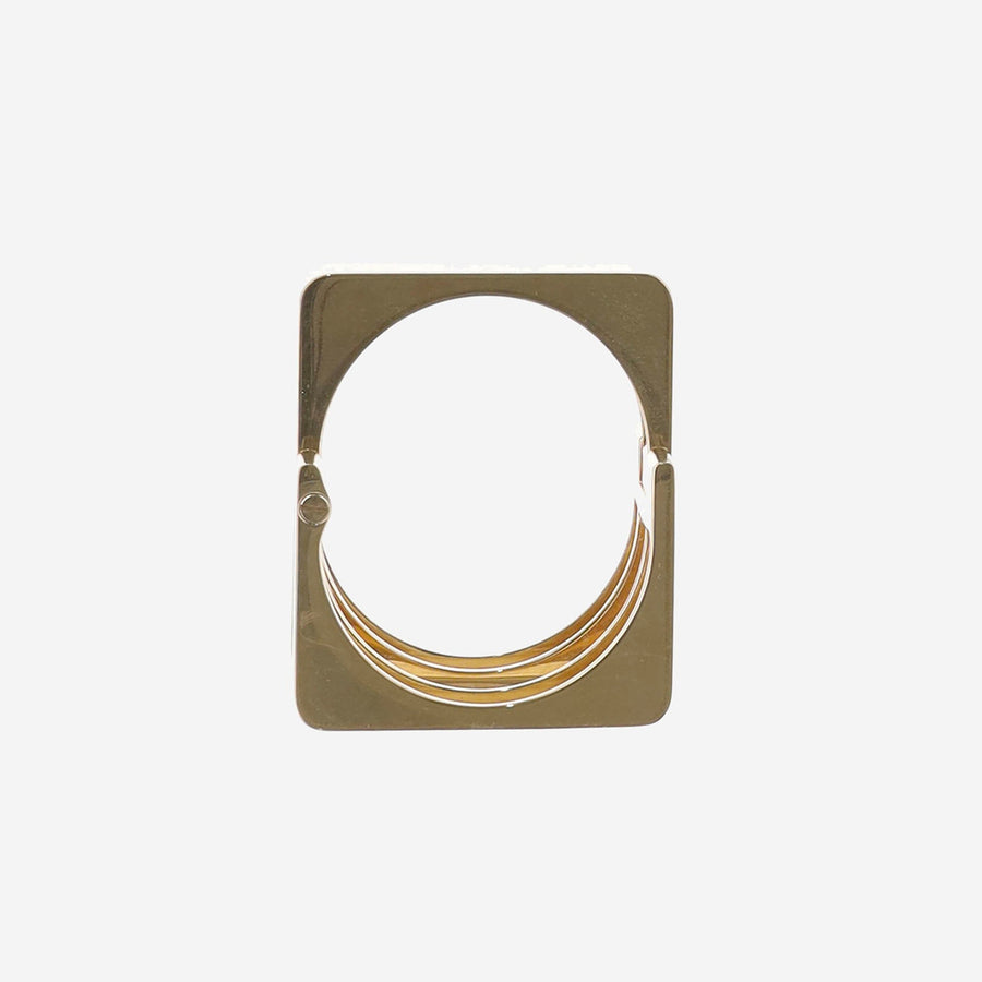 Brass Gancini Bracelet Gold