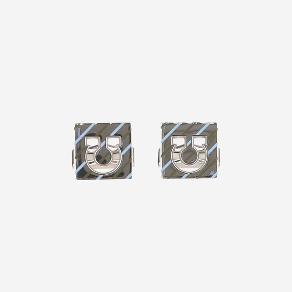 Square Brass Cummerbund Clasps Multicolour Accessory
