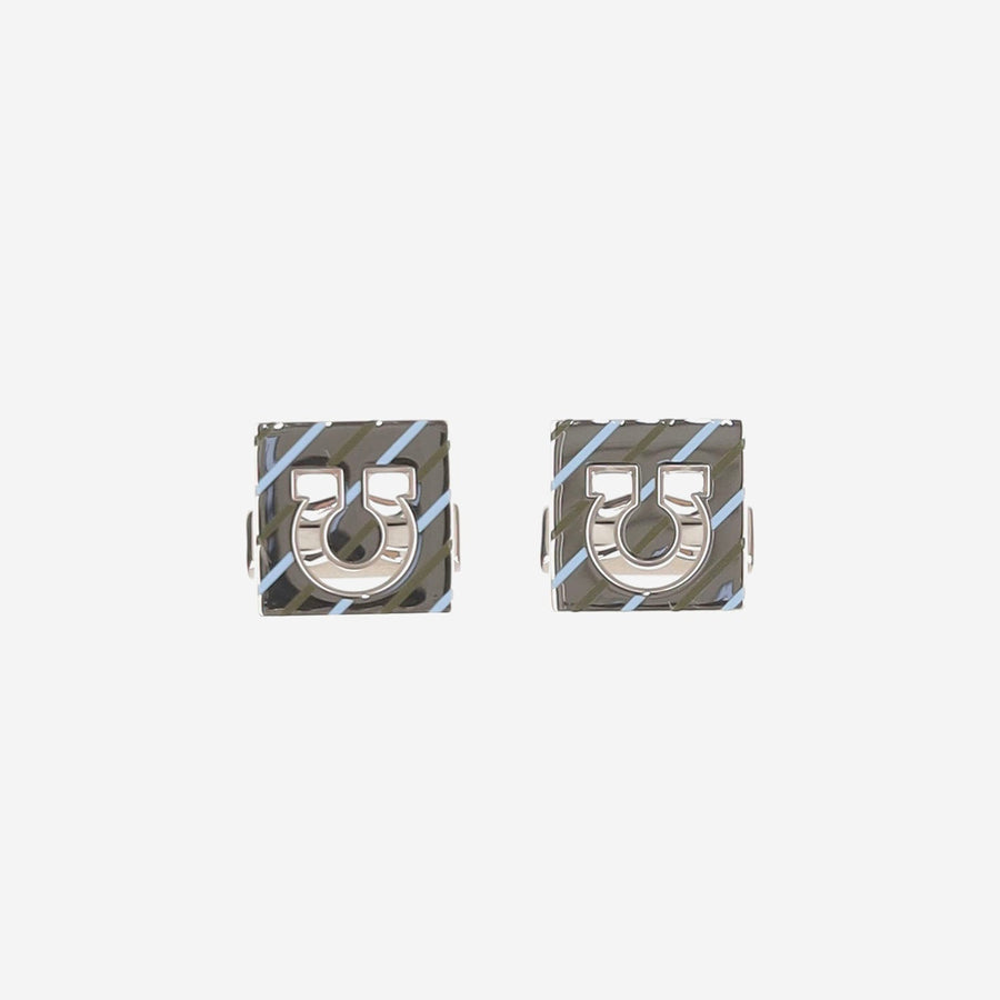 Square Brass Cummerbund Clasps Multicolour Accessory