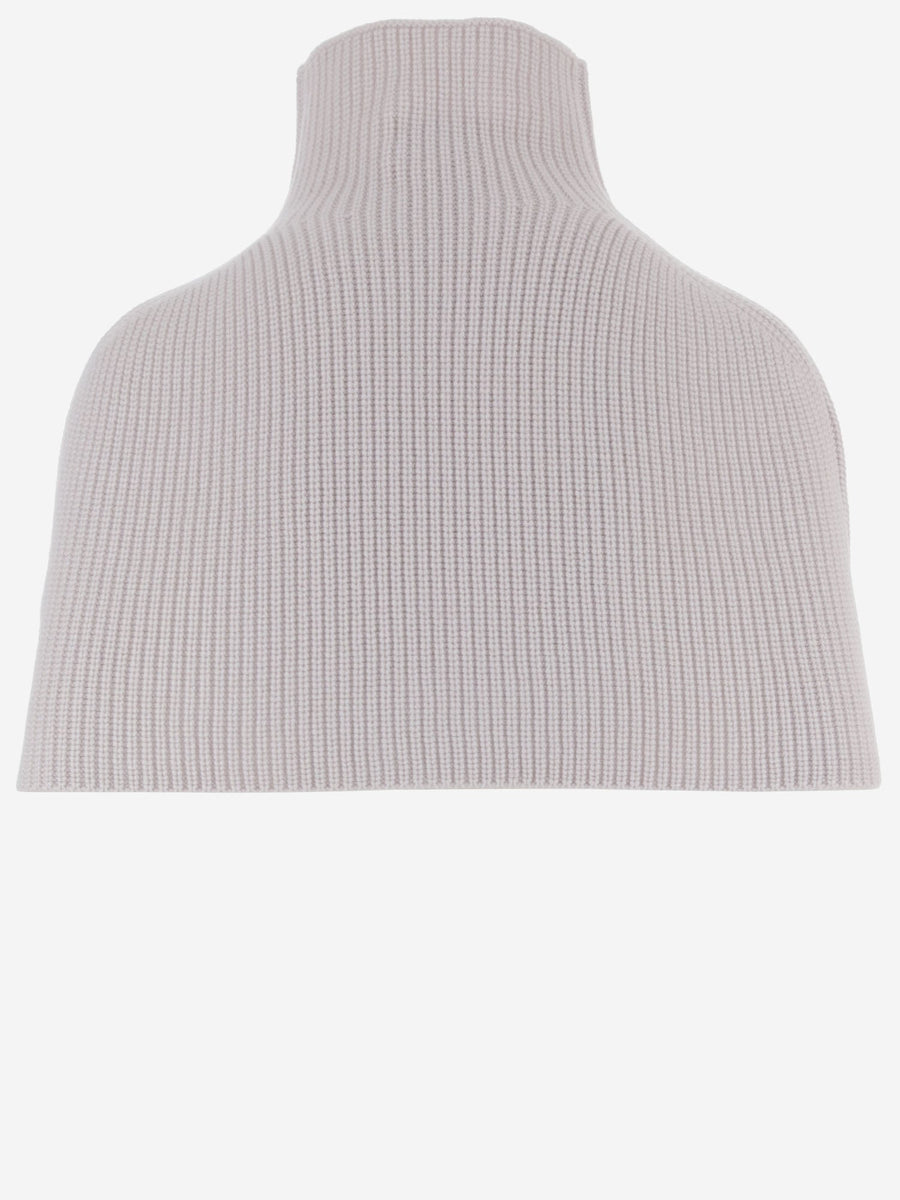 Cashmere High Neck Shawl Pink Capes