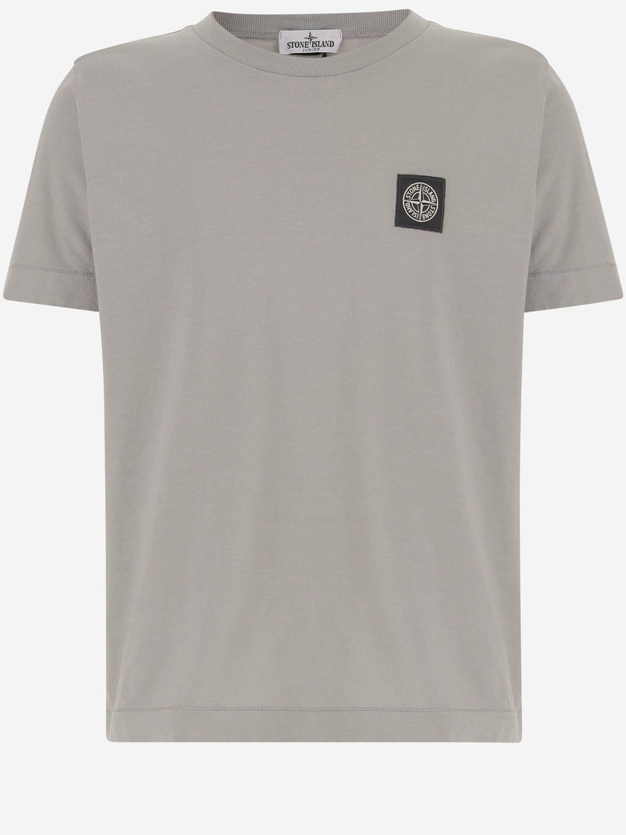 Cotton T-Shirt Light Grey T-shirts
