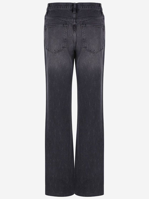 Cotton Denim Jeans Grey