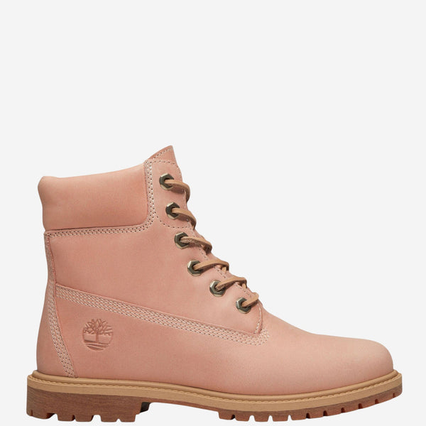 Ankle Boots Leather Pink