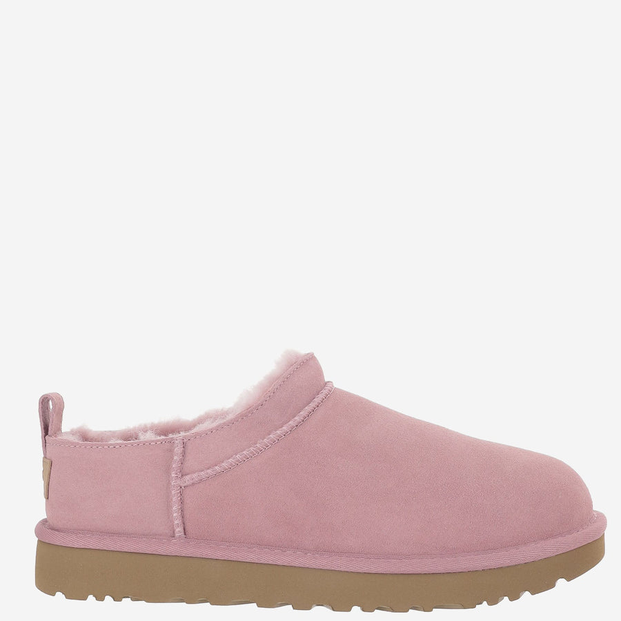 Ankle Boots Classic Micro Pink Suede