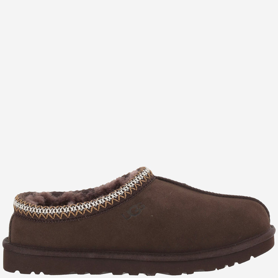 Mules Tasman Ii Dark Brown Suede Leather