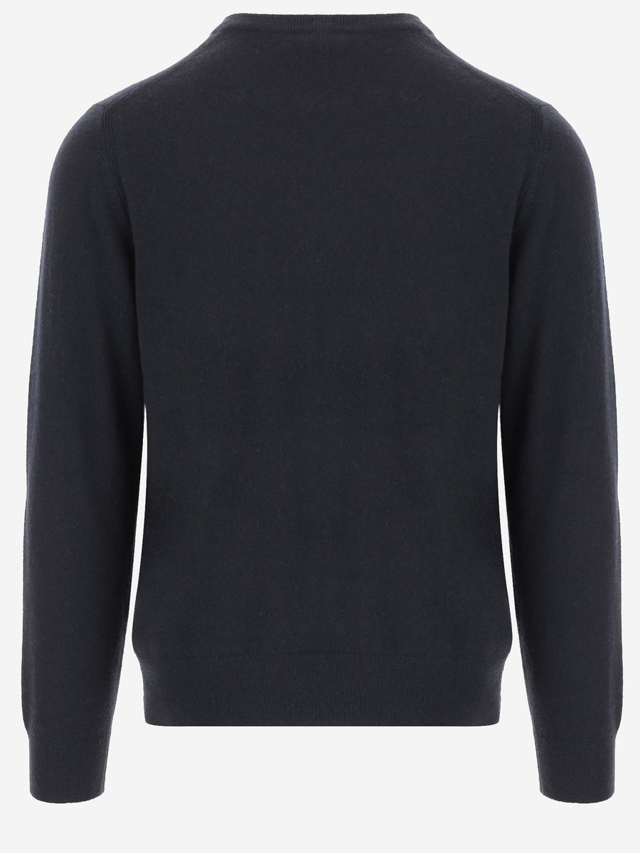 Crew Neck Sweater Cashmere Navy