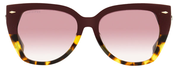 Longines LG0016H Acetate sunglasses in burgundy