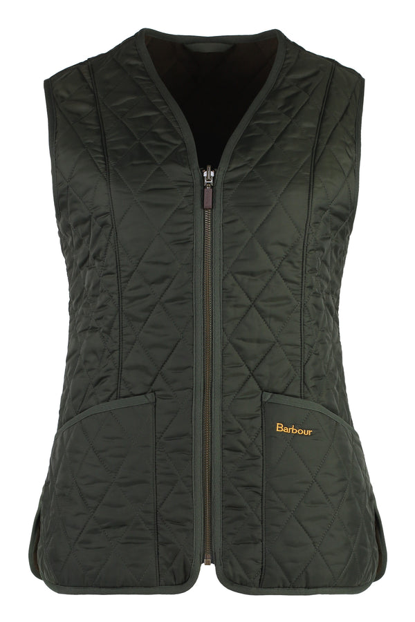 Padded Bodywarmer Betty Liner Dark Olive Polyamide Waistcoats & Gilets