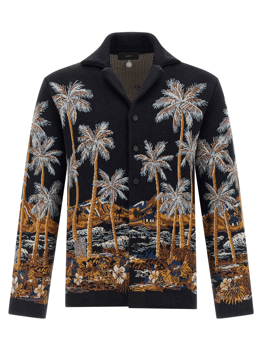 Alanui Diamond Head Overshirt — Black