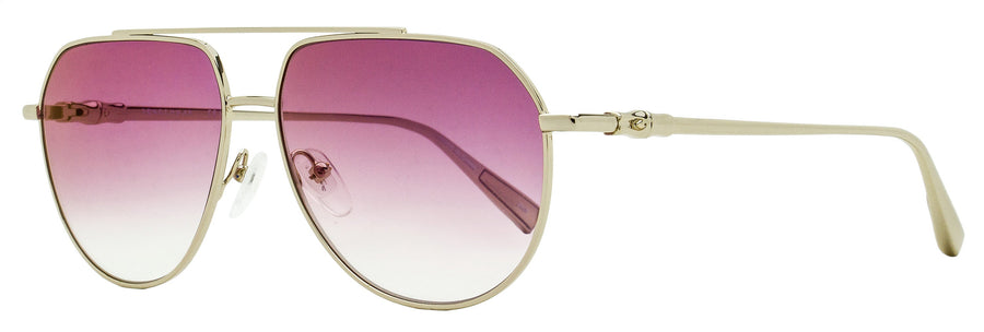 Longchamp LO174S Metal sunglasses in gold
