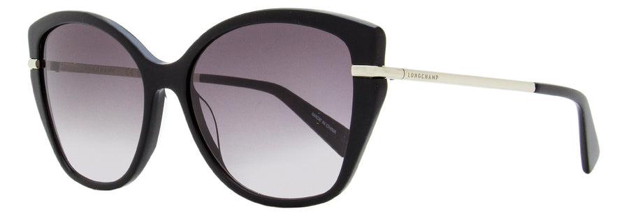 Longchamp LO627S Acetate/Metal sunglasses in black