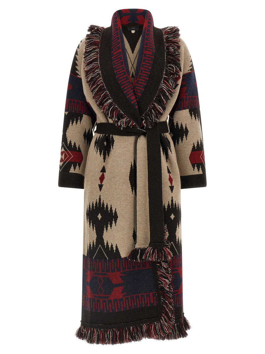 Alanui Icon Coat — Cream
