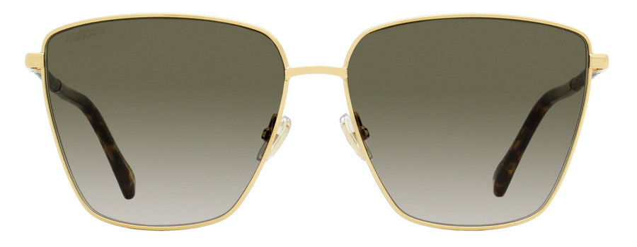Jimmy Choo Lavi Stainless Steel/Plastic (Acetate) sunglasses in gold