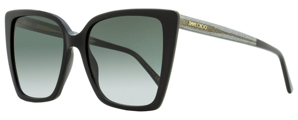 Jimmy Choo Lessie Acetate sunglasses in black