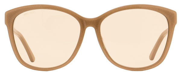 Jimmy Choo Plastic (Acetate) sunglasses in beige