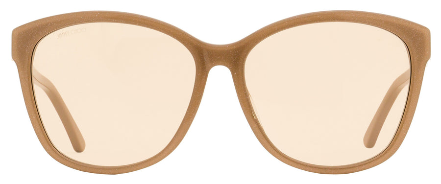 Jimmy Choo Plastic (Acetate) sunglasses in beige