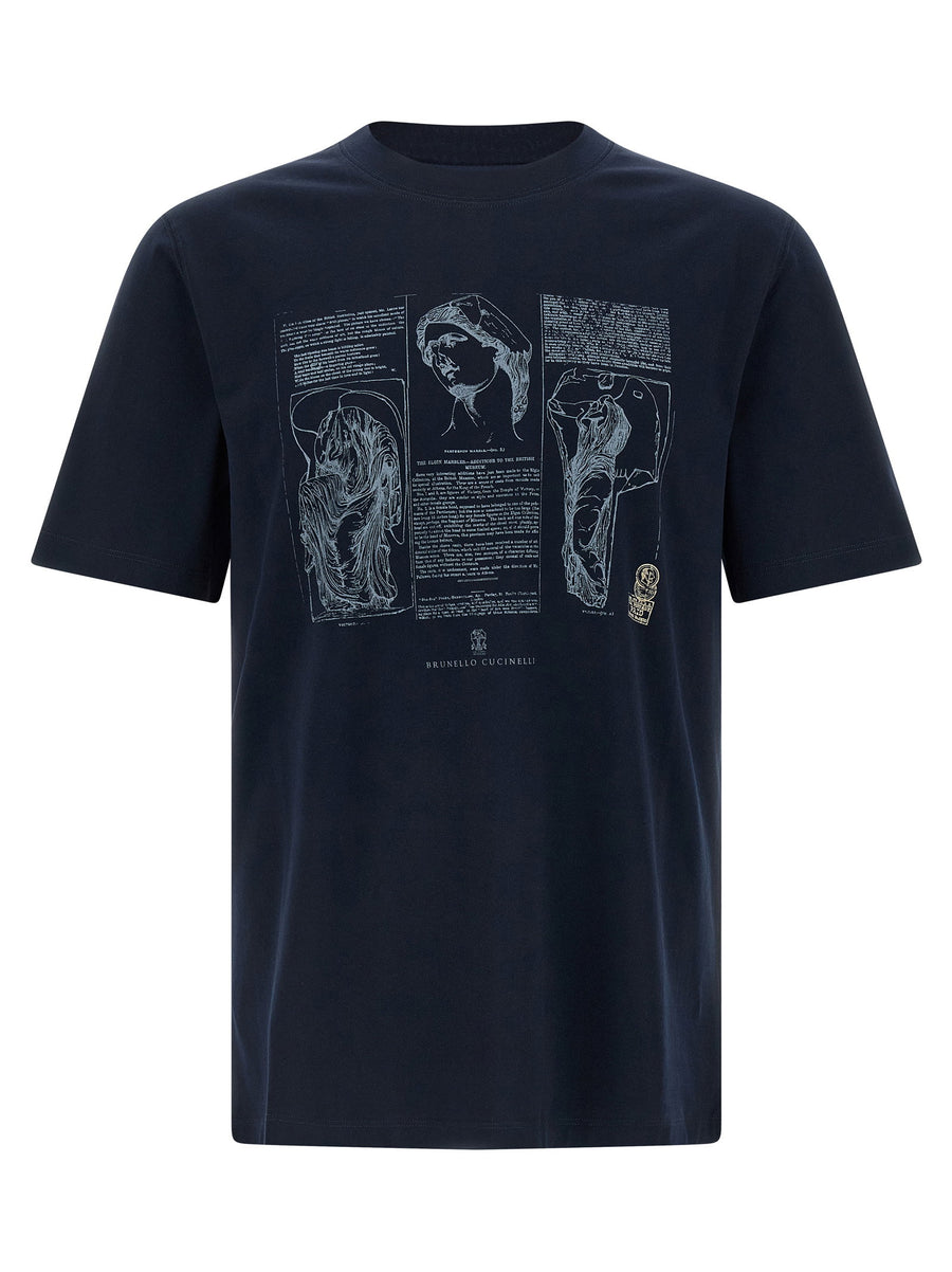 Brunello Cucinelli Printed T-shirt