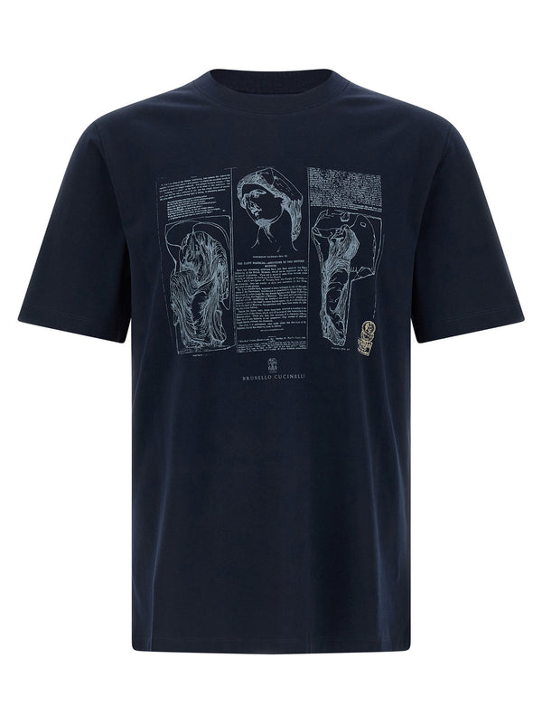 Brunello Cucinelli Printed T-shirt