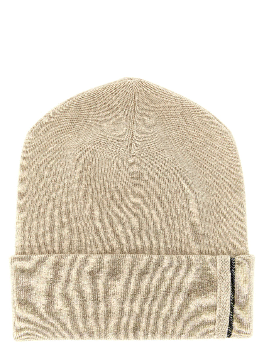 Brunello Cucinelli Beanie — Cream