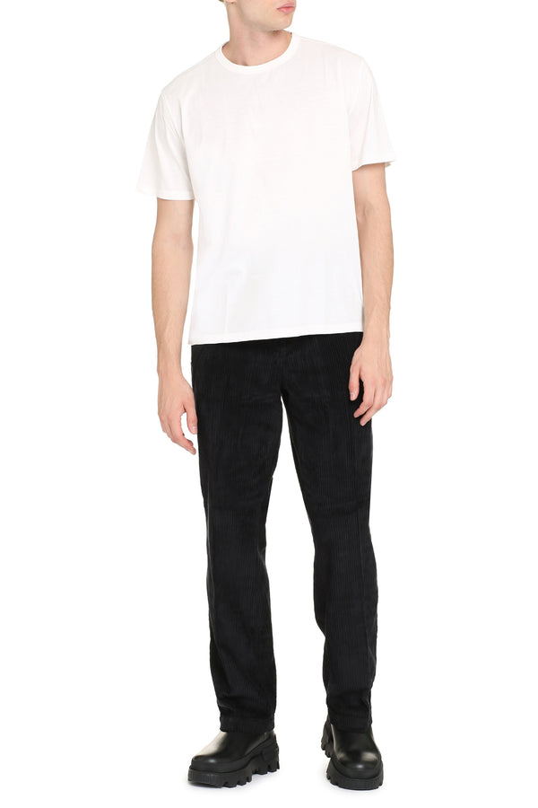 T-Shirt New Box Cotton Crew-Neck White Clean Jersey T-shirts