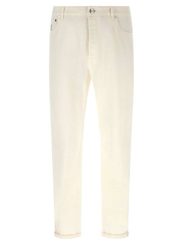 Brunello Cucinelli jeans in cream