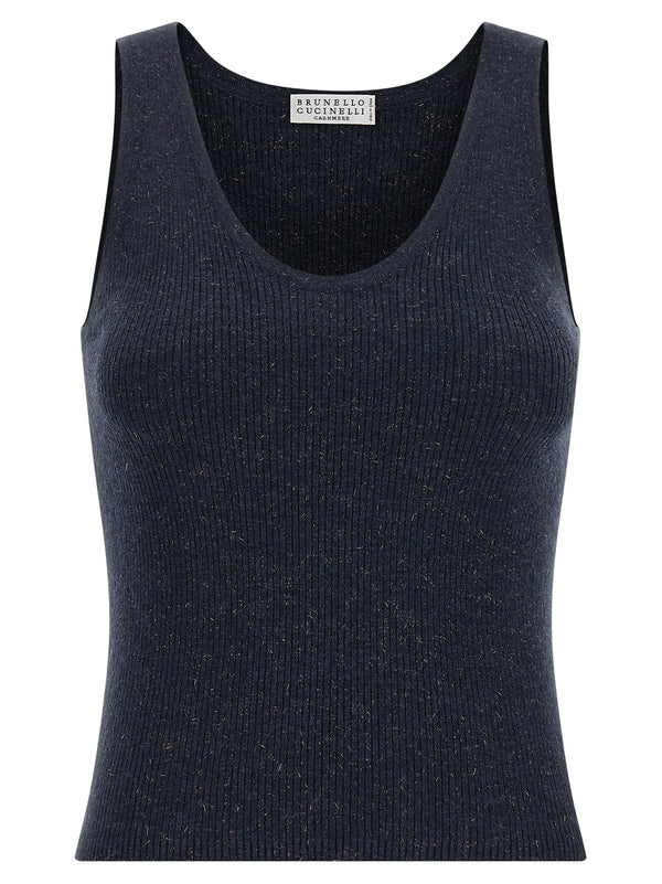 Brunello Cucinelli Sparkling Tank Top