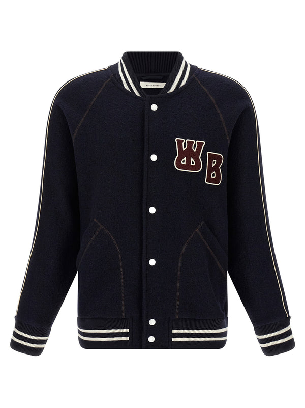 Wales Bonner bomber jacket in navy