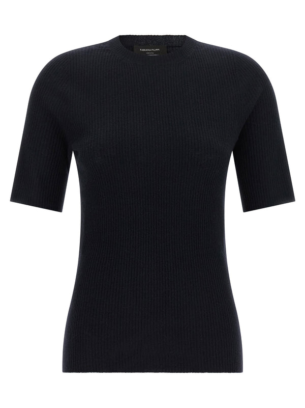 Fabiana Filippi Ribbed Knit T-shirt