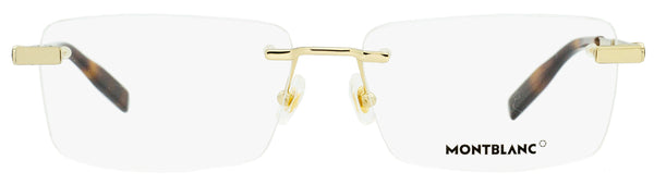 Montblanc MB0030O Nickel alloy eyeglasses in gold